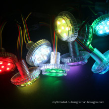 35мм 9LEDs ucs1903/чипами ws2811 12В&amp;24В RGB светодиодные цифровые пикселы полного цвета